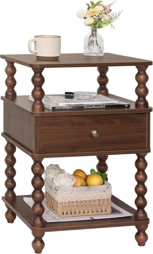 Walnut brown mid century - brown,