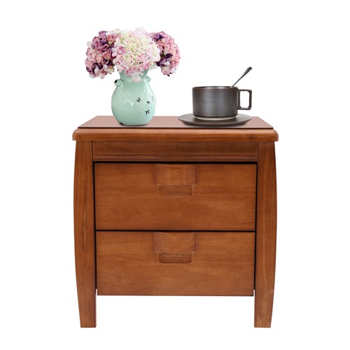 Walnut nightstand bedside - walnut,